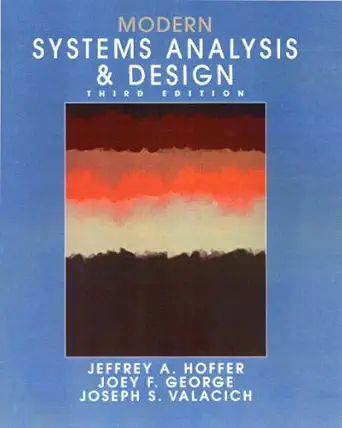 modern systems analysis and design with pin card 1st edition hoffer 0273677071, 978-0273677079