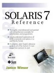 solaris 7 reference 1st edition janice winsor 0130200484, 978-0130200488