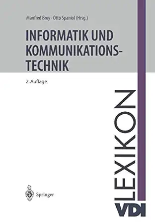 vdi lexikon informatik und kommunikationstechnik 1st edition manfred broy ,otto spaniol 3642468462,