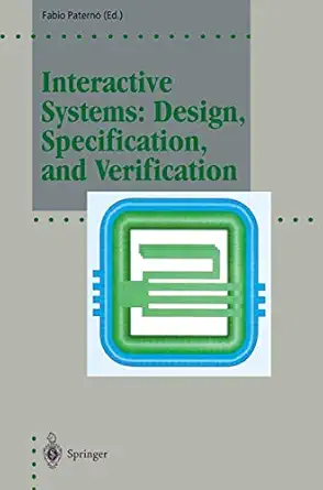 interactive systems design specification and verification 1st eurographics workshop bocca di magra italy june