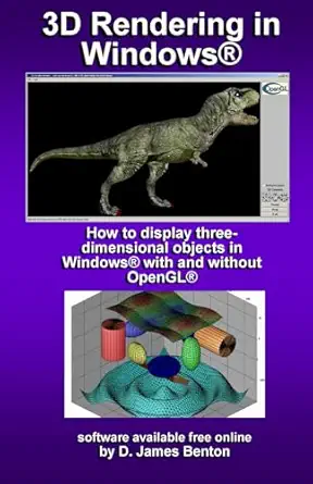 3d rendering in windows how to display three dimensional objects in windows with and without opengl 1st