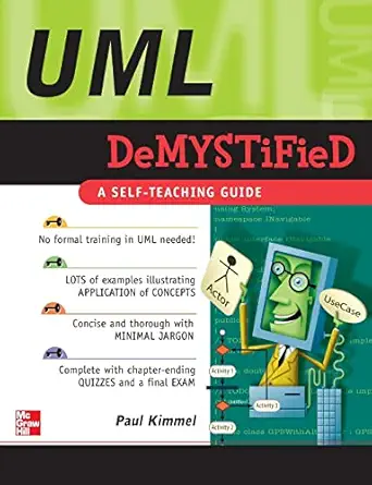 uml demystified 1st edition paul kimmel 007226182x, 978-0072261820