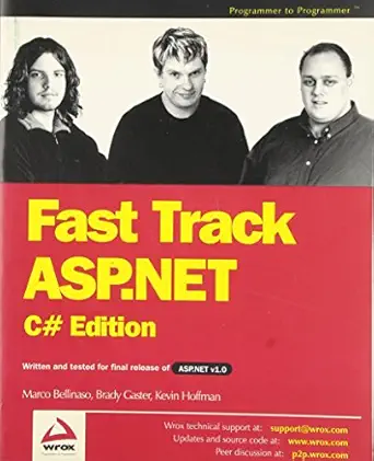 fast track asp net 1st edition brady gaster ,marco bellinaso ,kevin hoffman 1861007191, 978-1861007193