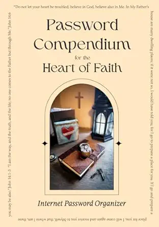 password compendium for the heart of faith internet password organizer 1st edition jeff silvius 1970509007,