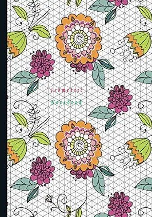 isometric notebook grid graph paper drawing 3d triangular paper 0 28 inch equilateral triangle planning 3d