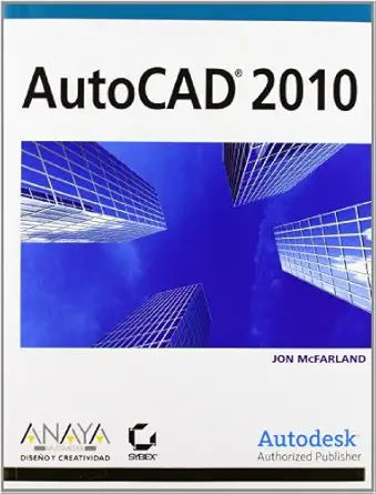 autocad 2010 1st edition jon mcfarland 8441526753, 978-8441526754