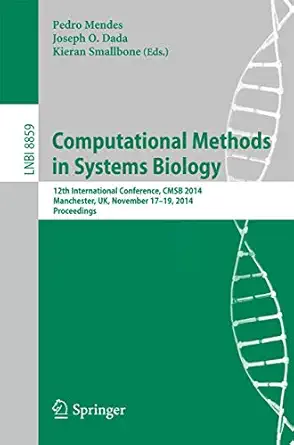 computational methods in systems biology 12th international conference cmsb 2014 manchester uk november 17 19