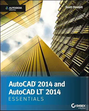 autocad 2014 essentials autodesk official press 1st edition scott onstott 1118575091, 978-1118575093