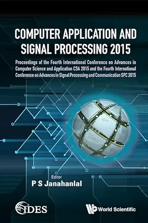 computer application and signal processing 2015 proceedings of the fourth international conference on