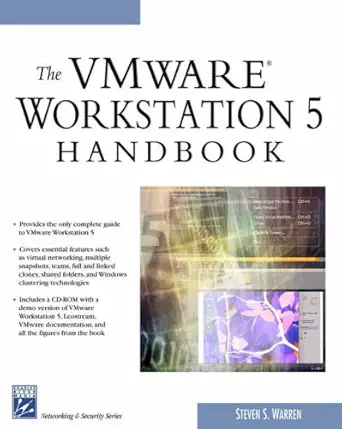 the vmware workstation 5 handbook 1st edition steven s warren 1584503939, 978-1584503934