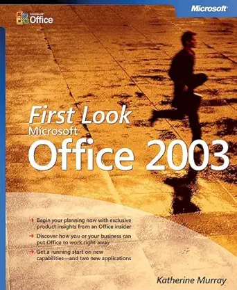 first look microsoft office 2003 1st edition microsoft corporation 0735619514, 978-0735619517