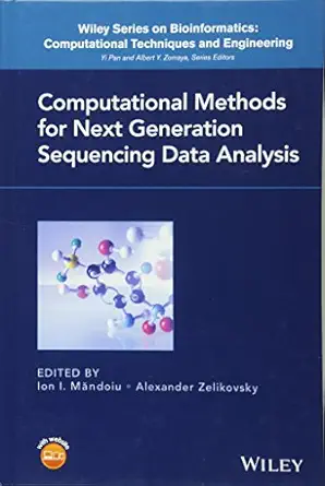 computational methods for next generation sequencing data analysis 1st edition ion mandoiu ,alexander