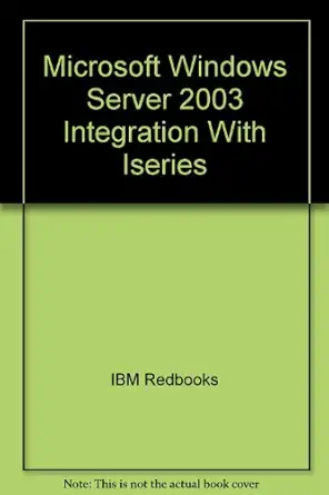 microsoft windows server 2003 integration with iseries 1st edition ibm redbooks ,nick harris 073849996x,