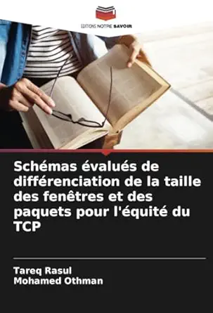 schamas avaluas de diffarenciation de la taille des fena tres et des paquets pour laquita du tcp 1st edition