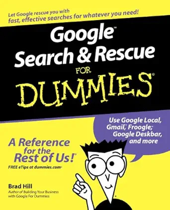 google search and rescue for dummies 1st edition brad hill 0764599305, 978-0764599309