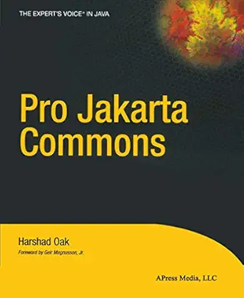 pro jakarta commons 1st edition harshad oak ,apress 1590592832, 978-1590592830
