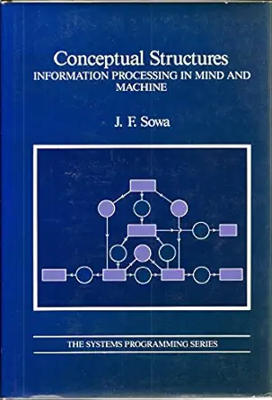 conceptual structures information processing in mind and machine 1st edition john f sowa 0201144727,