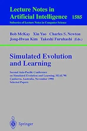 simulated evolution and learning second asia pacific conference on simulated evolution and learning seal98