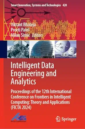 intelligent data engineering and analytics proceedings of the 12th international conference on frontiers in