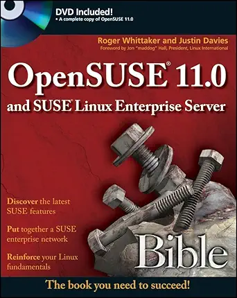 opensuse 11 0 and suse linux enterprise server bible 1st edition roger whittaker ,justin davies 0470275871,