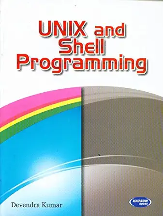 unix and shell programming 1st edition devendra kumar 9350141027, 978-9350141021