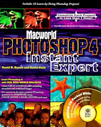 macworld photoshop 4 instant expert 1st edition david d busch ,david field 1568848846, 978-1568848846