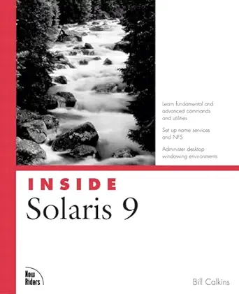 inside solaris 9 1st edition bill calkins 0735711011, 978-0735711013