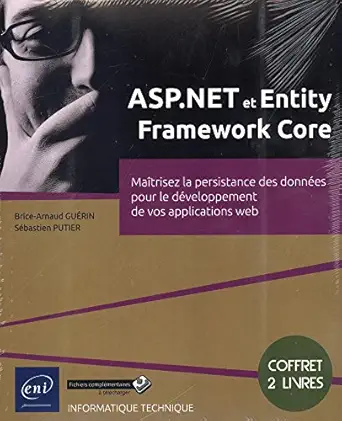 asp net et entity framework core coffret de 2 livres maatrisez la persistance des donnaes pour l 1st edition