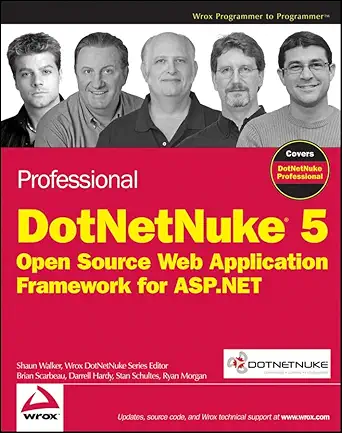 professional dotnetnuke 5 open source web application framework for asp net 1st edition shaun walker ,brian