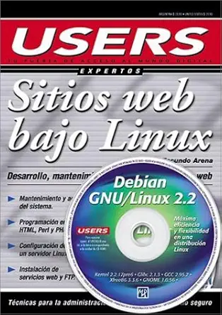 sitios web bajo linux con cd rom users expertos en espanol / spanish 1st edition hector facundo arena ,mp