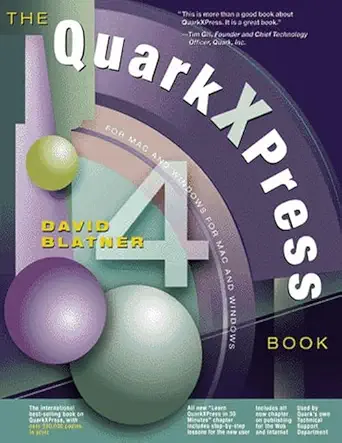 quarkxpress 4 book 1st edition david blatner ,nancy davis 0201696959, 978-0201696950