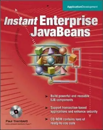 instant enterprise javabeans 1st edition paul tremblett 0072129433, 978-0072129434