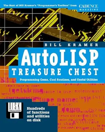 autolisp treasure chest 1st edition bill kramer 0879305185, 978-0879305185