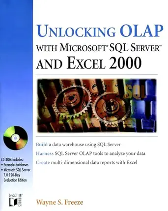 unlocking olap with microsoft sql server and excel 2000 1st edition wayne s freeze 0764545876, 978-0764545870