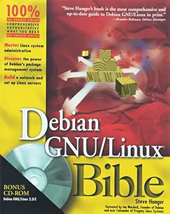 debian gnu/linux bible 1st edition steve hunger 0764547100, 978-0764547102