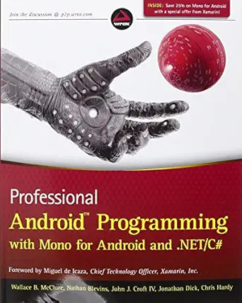 professional android programming with mono for android and net / c# 1st edition wallace b mcclure ,nathan