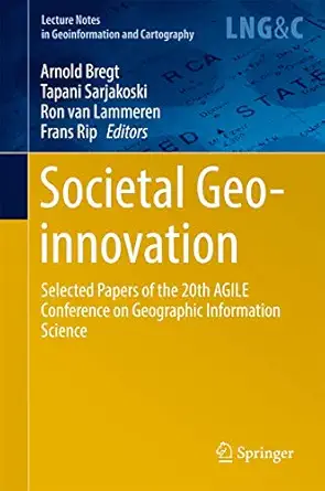 societal geo innovation selected papers of the 20th agile conference on geographic information science 1st
