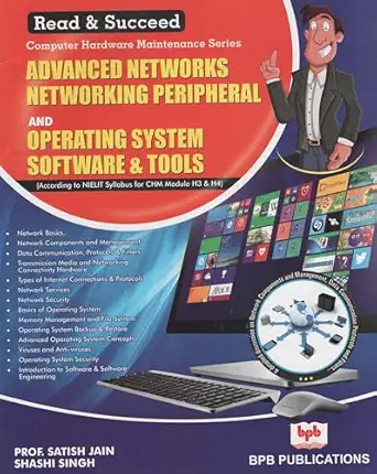 advanced networks networking peripheral and operating system software and tools 1st edition satish jain
