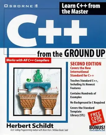 c++ from the ground up 1st edition herbert schildt 0070495092, 978-0070495098