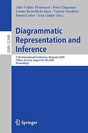 diagrammatic representation and inference 11th international conference diagrams 2020 tallinn estonia august