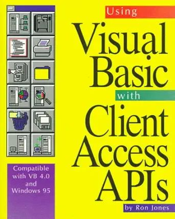using visual basic with client access apis 1st edition ron jones 1882419286, 978-1882419289