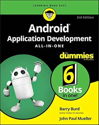 android application development all in one for dummies 1st edition barry burd ,john paul mueller 1119660459,