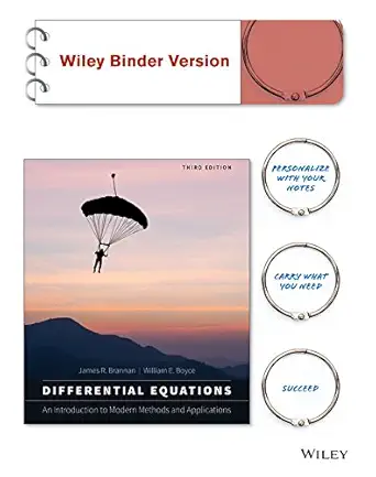 differential equations an introduction to modern methods and applications binder ready version + wileyplus