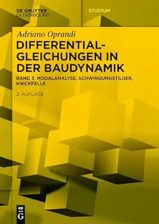 differentialgleichungen in der baudynamik modalanalyse schwingungstilger knickfa lle 1st edition adriano