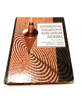 differential equations and linear algebra 1st edition stephen w goode ,scott a annin 0130457949,