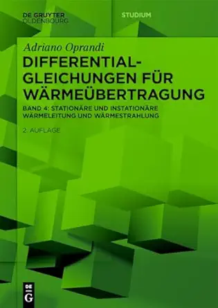 differentialgleichungen fa 1/4r wa rmea 1/4bertragung stationa re und instationa re wa rmeleitung und wa