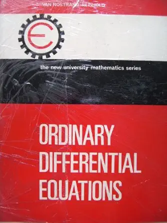 ordinary differential equations 1st edition barry spain 0442078722, 978-0442078720