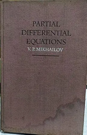 partial differential equations 1st edition v mikhailov 0828507341, 978-0828507349