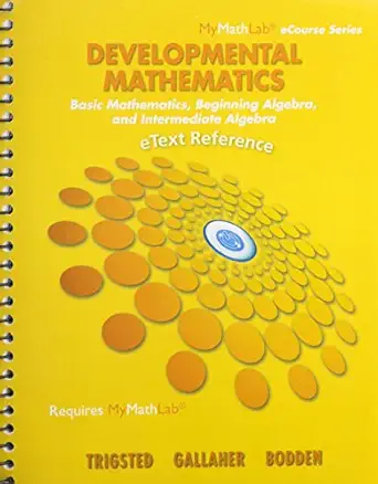 mylab math developmental mathematics basic mathematics beginning algebra intermediate algebra access card
