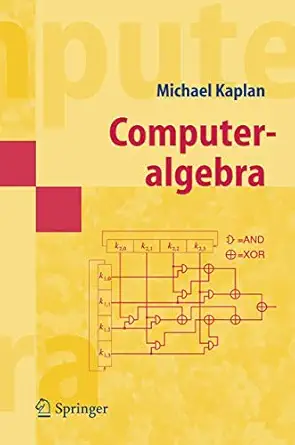 computeralgebra 1st edition michael kaplan 3540213791, 978-3540213796